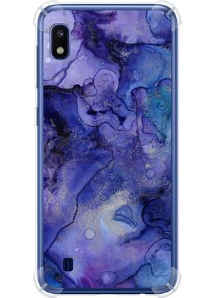 Чехол силикон с усиленными углами на телефон samsung galaxy a10 2019 a105f мрамор 7 "4802sp-1671-58250"