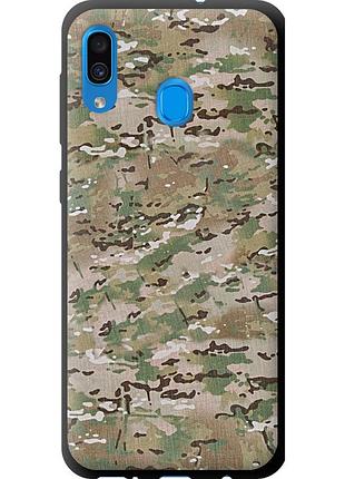 Чехол tpu на телефон samsung galaxy a20 2019 a205f камуфляж v5 "1201b-1761-58250"