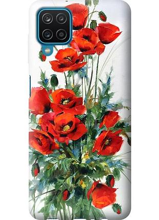 Чехол силиконовый на телефон samsung galaxy m12 m127f маки "523u-2360-58250"