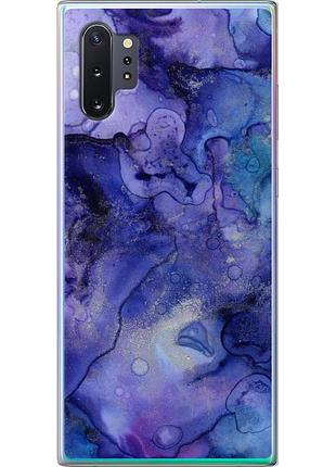 Чехол 2d пластиковый на телефон samsung galaxy note 10 plus мрамор 7 "4802t-1756-58250"
