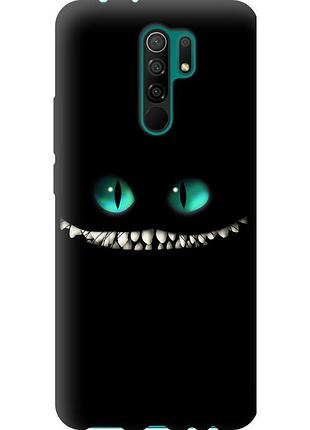 Чохол tpu на телефон xiaomi redmi 9 чеширський кіт "689b-2019-58250"