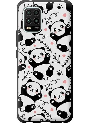 Чохол tpu на телефон xiaomi mi 10 lite панди "4318b-1924-58250"