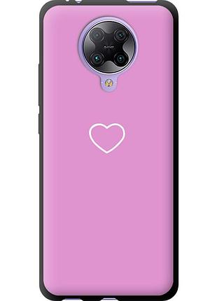 Чохол tpu на телефон xiaomi redmi k30 pro серце 2 "4863b-1899-58250"