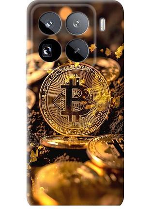Чохол силіконовий на телефон xiaomi 15 pro золота лихоманка біткойна "6089u-3879-58250"