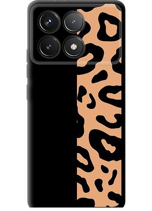Чехол tpu на телефон xiaomi poco f6 pro пятна леопарда "4269b-3755-58250"