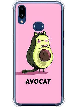 Чохол силіконовий протиударний с посиленими кутами на телефон samsung galaxy a10s a107f avocat "4270sp-1776-58250"