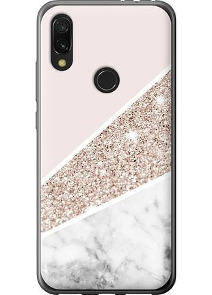 Чохол силіконовий на телефон xiaomi redmi 7 пастельний мармур "4342u-1669-58250"