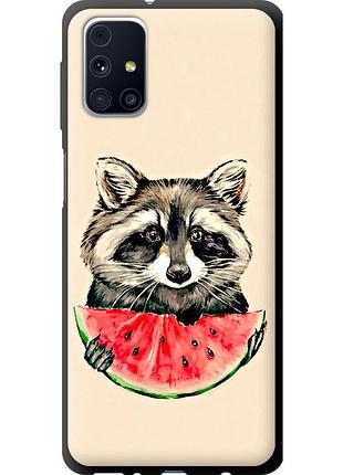 Чохол tpu на телефон samsung galaxy m31s m317f єнотик з кавуном "4605b-2055-58250"