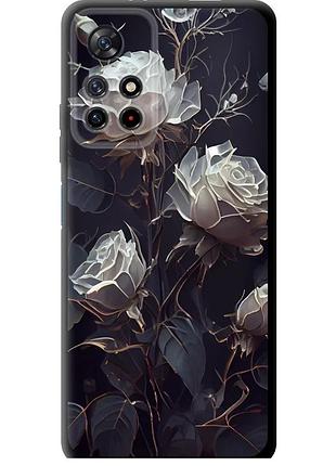 Чохол tpu на телефон xiaomi redmi note 11s 5g троянди 2 "5550b-2890-58250"