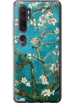 Чохол силіконовий на телефон xiaomi mi note 10 вінсент ван гог. сакура "841u-1820-58250"