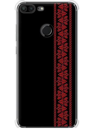 Чохол силіконовий протиударний с посиленими кутами на телефон huawei honor 9 lite вишиванка 53 "2041sp-1359-58250"