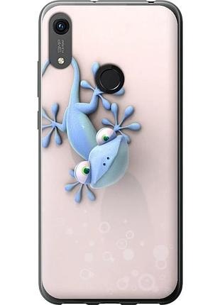 Чехол силиконовый на телефон huawei y6s геккончик "1094u-1871-58250"