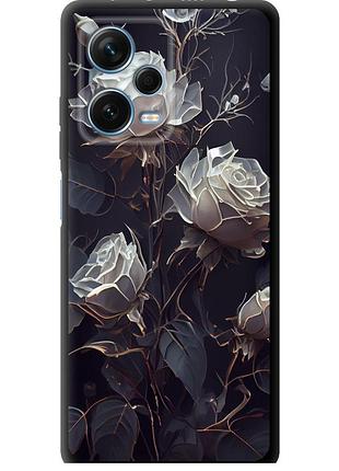 Чохол tpu на телефон xiaomi redmi note 12 pro+ 5g троянди 2 "5550b-3612-58250"