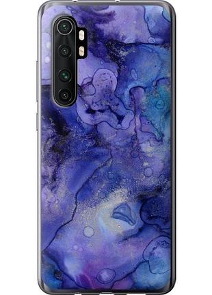 Чохол 2d пластиковий на телефон xiaomi mi note 10 lite мармур 7 "4802t-1937-58250"