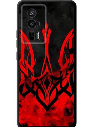 Чохол tpu патріотичний на телефон xiaomi redmi k60 герб україни "5312b-2973-58250"