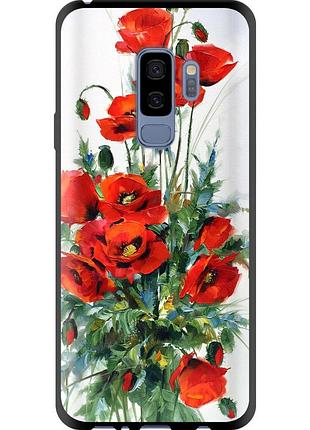 Чехол tpu на телефон samsung galaxy s9 plus маки "523b-1365-58250"
