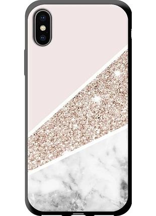 Чохол tpu на телефон iphone x пастельний мармур "4342b-1050-58250"