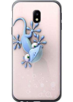Чехол силиконовый на телефон samsung galaxy j3 (2017) геккончик "1094u-650-58250"