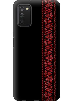 Чохол 2d пластиковий на телефон samsung galaxy a03s a037f вишиванка 53 "2041t-2381-58250"