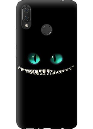Чехол tpu на телефон huawei p smart plus чеширский кот "689b-1555-58250"