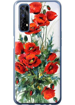 Чохол 2d пластиковий на телефон realme 7 маки "523t-2081-58250"