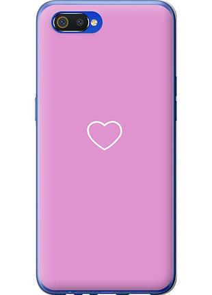Чохол силіконовий на телефон realme c2 серце 2 "4863u-1852-58250"