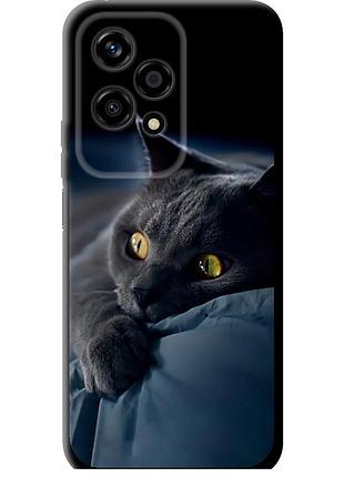 Чохол tpu на телефон huawei honor 200 lite димчастий кіт "825b-3728-58250"