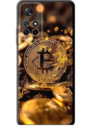 Чохол tpu на телефон xiaomi redmi note 11t 5g золота лихоманка біткойна "6089b-3850-58250"