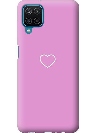 Чехол силиконовый на телефон samsung galaxy m12 m127f сердце 2 "4863u-2360-58250"