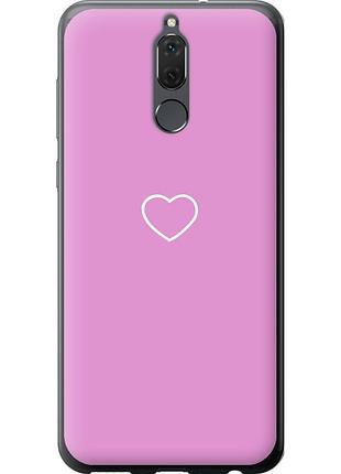 Чехол силиконовый на телефон huawei mate 10 lite сердце 2 "4863u-1240-58250"