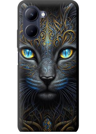 Чехол tpu на телефон realme c33 кошка "5548b-2870-58250"