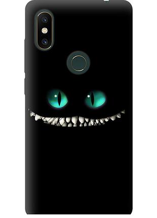 Чохол tpu на телефон xiaomi mi mix 2s чеширський кіт "689b-1438-58250"
