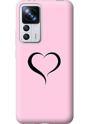 Чохол силіконовий на телефон xiaomi 12t серце 1 "4730u-3332-58250"