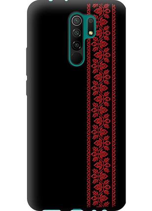 Чохол tpu на телефон xiaomi redmi 9 вишиванка 53 "2041b-2019-58250"