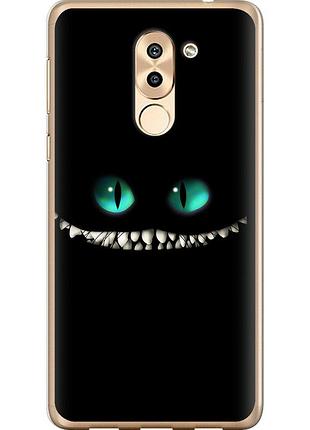Чохол силіконовий на телефон huawei honor 6x чеширський кіт "689u-460-58250"