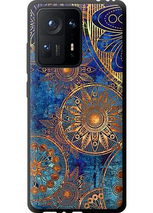 Чехол tpu на телефон xiaomi mix 4 золотой узор "678b-2475-58250"