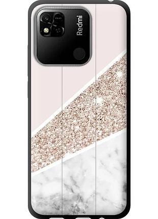 Чехол tpu на телефон xiaomi redmi 9c пастельный мрамор "4342b-2035-58250"