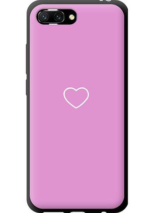 Чохол tpu на телефон huawei honor 10 серце 2 "4863b-1496-58250"