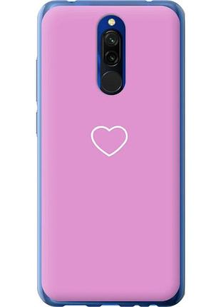 Чохол силіконовий на телефон xiaomi redmi 8 серце 2 "4863u-1806-58250"