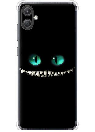 Чохол силіконовий протиударний с посиленими кутами на телефон samsung galaxy a05 чеширський кіт "689sp-3355-58250"