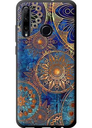 Чохол tpu на телефон huawei honor 10i золотий візерунок "678b-1673-58250"