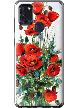Чохол 2d пластиковий на телефон samsung galaxy a21s a217f маки "523t-1943-58250"