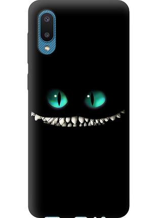 Чохол tpu на телефон samsung galaxy a02 a022g чеширський кіт "689b-2260-58250"