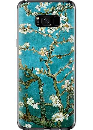 Чохол силіконовий на телефон samsung galaxy s8 plus вінсент ван гог. сакура "841u-817-58250"