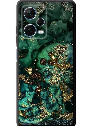 Чохол tpu на телефон xiaomi redmi note 12 pro+ 5g мармур золото багатство "5419b-3612-58250"