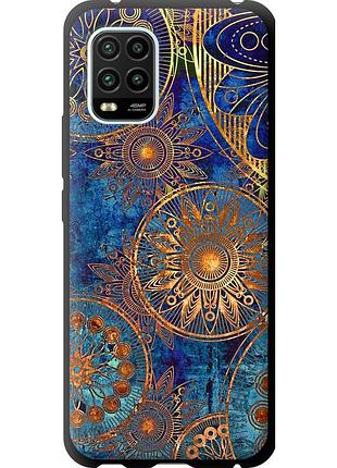 Чохол tpu на телефон xiaomi mi 10 lite золотий візерунок "678b-1924-58250"