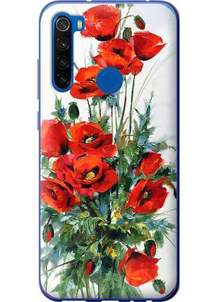 Чехол силиконовый на телефон xiaomi redmi note 8t маки "523u-1818-58250"