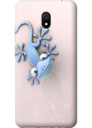 Чехол силиконовый на телефон xiaomi redmi 8a геккончик "1094u-1794-58250"