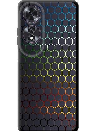 Чохол tpu на телефон oppo a60 4g соти, які переливаються "498b-3702-58250"