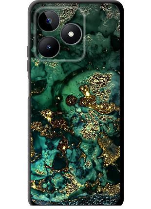 Чохол tpu на телефон realme c53 мармур золото багатство "5419b-3128-58250"